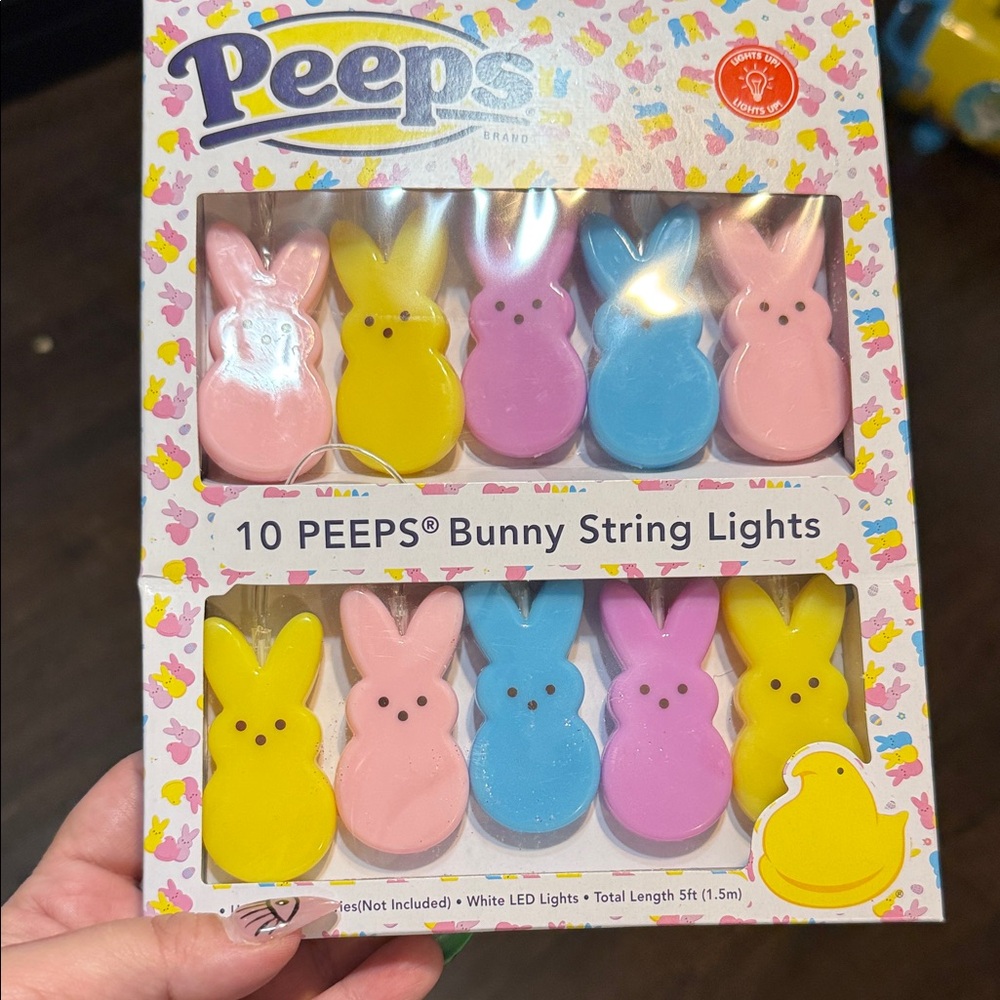 Peeps Bunny String Lights